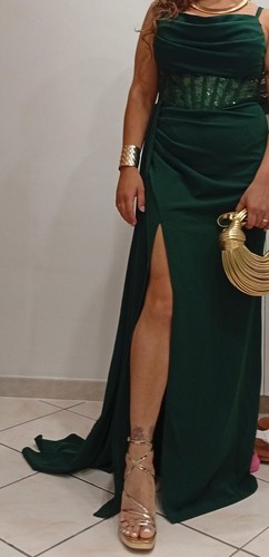 Abito sera donna verde - donna, l