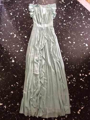Abito lungo verde tiffany - abito,