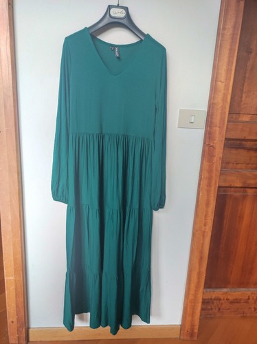 Abito lungo verde - , donna