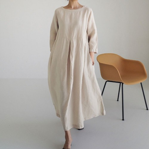 Abito midi boho - boho, maniche