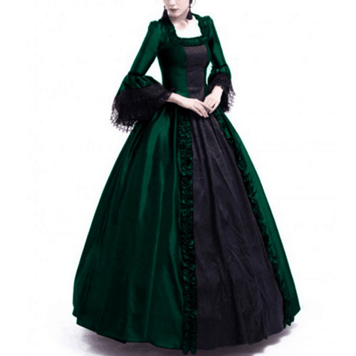 Donna abito lungo pizzo - donna, a