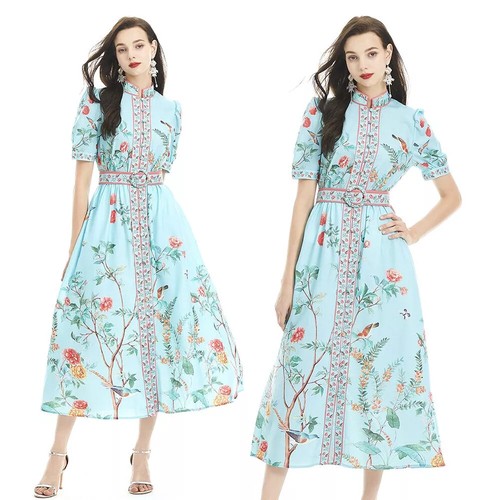 Vestito abito elegante lungo - abito,