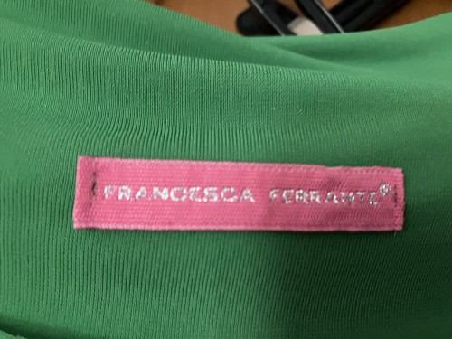Abito lungo verde