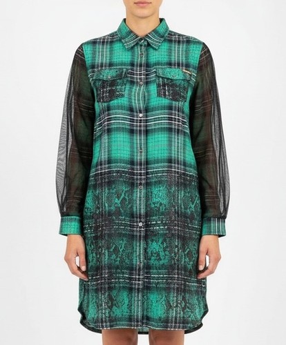 Abito camicia lunga - abito,