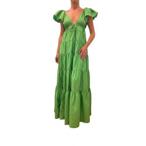 Abito lungo verde a - a.l.c.,